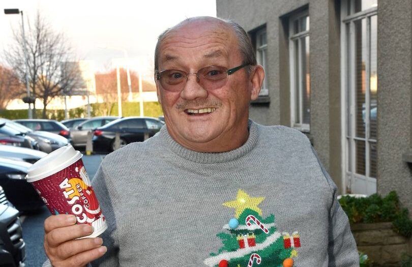 Brendan O’Carroll and wife Jenny having Christmas dinner alone for the first time since getting married