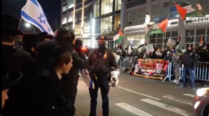 Anti-Israel protest in NYC devolves into violence and mayhem