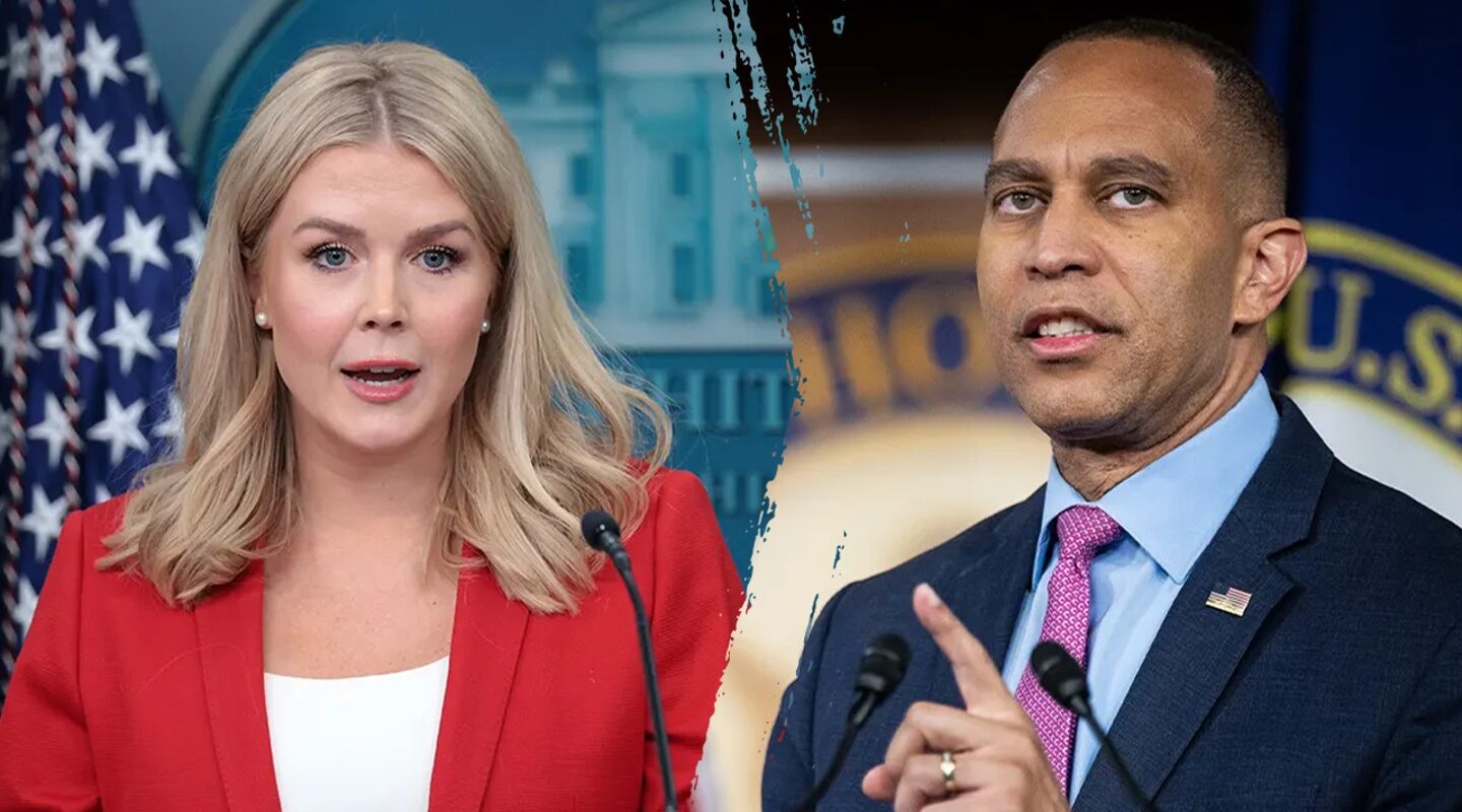 Hakeem Jeffries unleashes personal attack against Karoline Leavitt, calls her ‘sick’ and ‘demented’ Hakeem Jeffries unleashes personal attack against Karoline Leavitt, calls her ‘sick’ and ‘demented’
